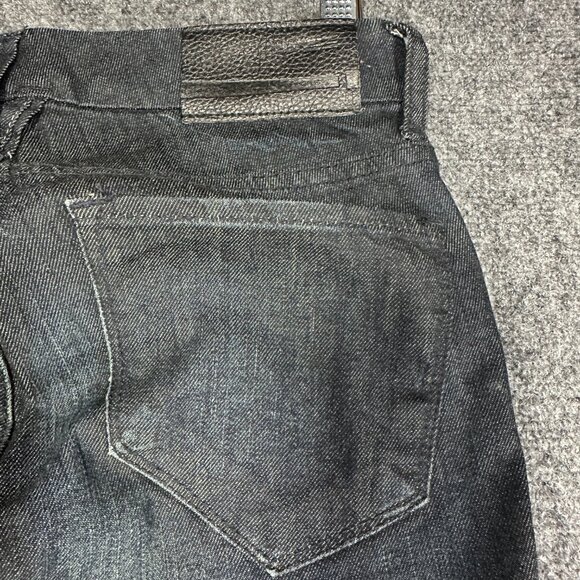 !iT Jeans Womens 25 Curvy Slim Boot Cotton Stretch Pockets Dark Wash - Picture 9 of 9